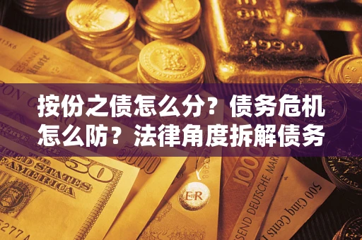 北京按份之债怎么分？债务危机怎么防？法律角度拆解债务分配与风险自保指南