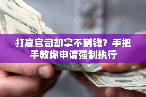 北京打赢官司却拿不到钱？手把手教你申请强制执行