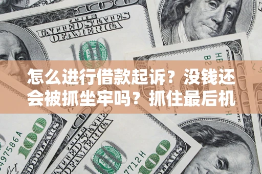 北京怎么进行借款起诉？没钱还会被抓坐牢吗？抓住最后机会！