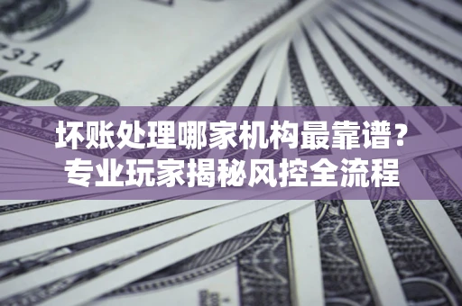 北京坏账处理哪家机构最靠谱？专业玩家揭秘风控全流程