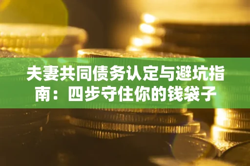 北京夫妻共同债务认定与避坑指南：四步守住你的钱袋子
