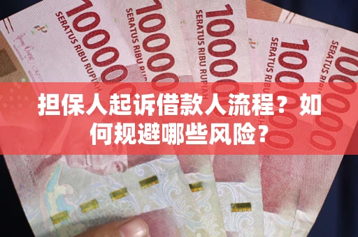 北京担保人起诉借款人流程？如何规避哪些风险？