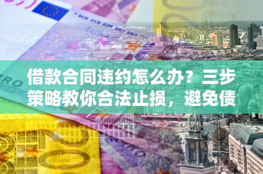 北京借款合同违约怎么办？三步策略教你合法止损，避免债务危机升级