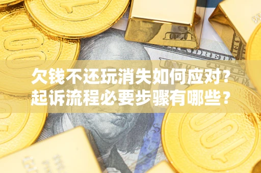 北京欠钱不还玩消失如何应对？起诉流程必要步骤有哪些？