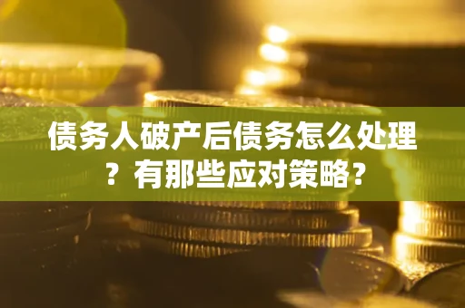 北京债务人破产后债务怎么处理？有那些应对策略？